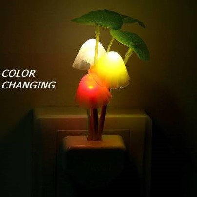 ﻿Mtronics Sensor Led Mushroom Night Light Mushroom Lamp
Plug-in LED Mushroom Bed Lamp Night Lamp (10 cm, White)﻿