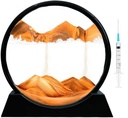 Moving Sand Picture Night Light Flowing Sand Scene Quicksand Hourglass|Unique Gift|Night Lamp|Fancy Light|Gadgets Gift For Friend|Cute Table Lamp Light For Bedroom|Bedside Lamps