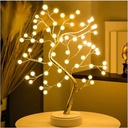 Tree Lamp for Baby Room Decor,Pearl LED Fairy Lights Spirit Tree,Bonsai Tree Light, LED Tree Lamp,Twinkling Tree Light Decoration for Room,Wedding,Bedroom,Gifts (36 LED Pearl) Plastic