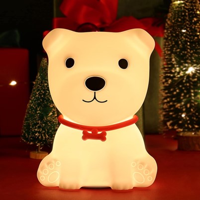 ﻿Puppy Dog Night Light For Kids,Color Changing Led Cute Rechargeable Silicone
Nursery Night Light Dog Lamp,Bedside Bedroom Animal Lamp For Baby Girls
Boys Child Toddler Room Pet Lover,Badam﻿