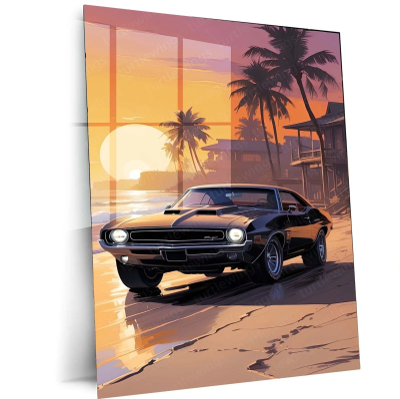 Urban Legends – GTA Car Theme Metal Poster | Gaming Wall Art | HD Quality